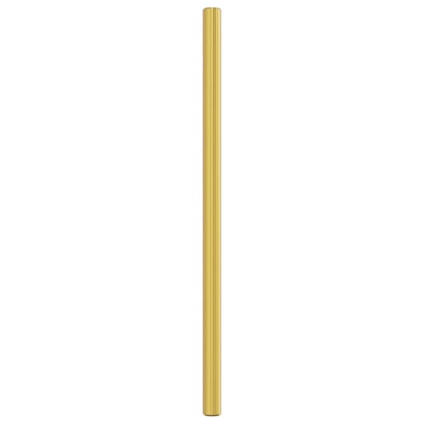 vidaXL skabshåndtag 10 stk. 192 mm rustfrit stål guldfarvet