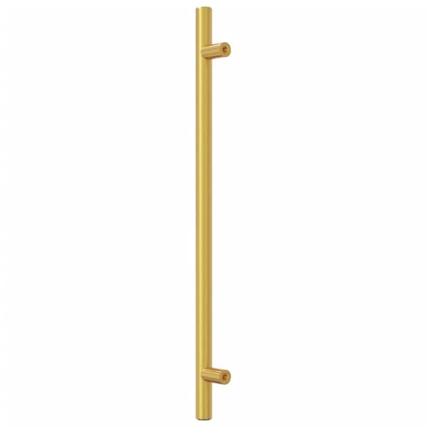 vidaXL Kaapin kahvat 10 kpl kulta 224 mm ruostumaton teräs