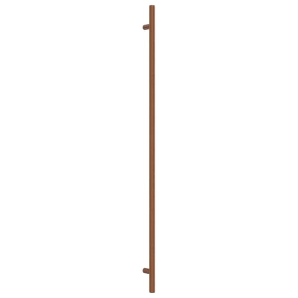 vidaXL skabshåndtag 20 stk. 480 mm rustfrit stål bronzefarvet