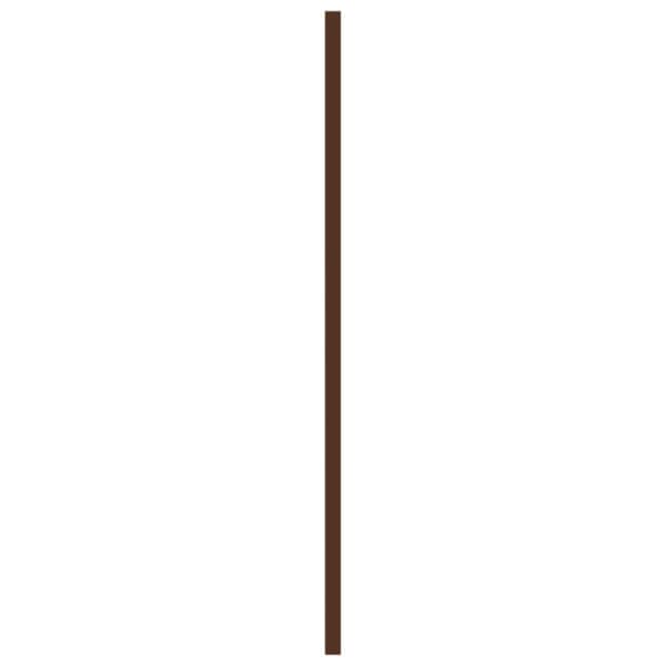 vidaXL skabshåndtag 20 stk. 480 mm rustfrit stål bronzefarvet