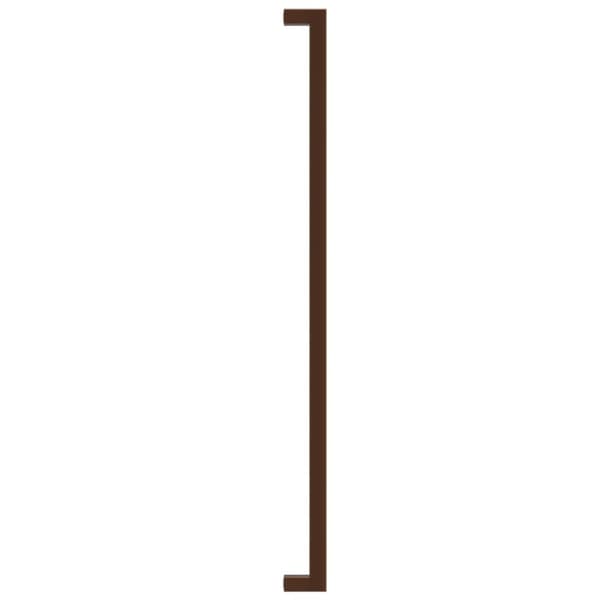 vidaXL skabshåndtag 20 stk. 480 mm rustfrit stål bronzefarvet