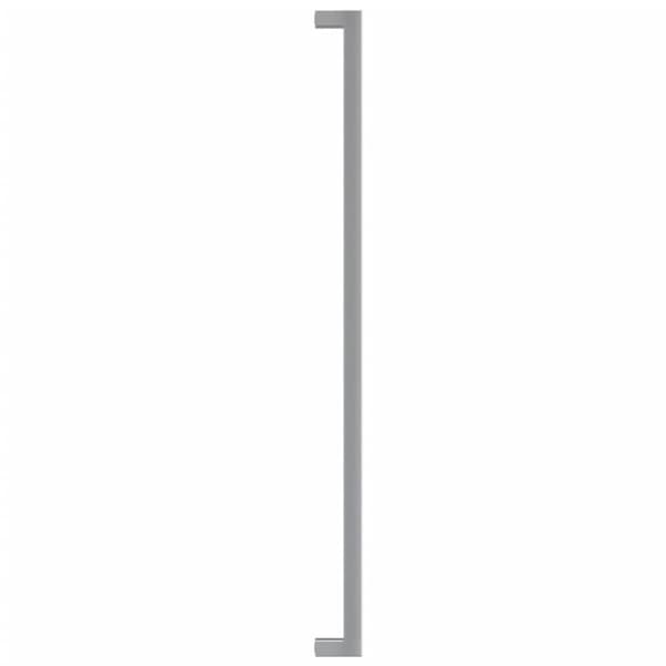 vidaXL skabshåndtag 20 stk. 480 mm rustfrit stål sølvfarvet