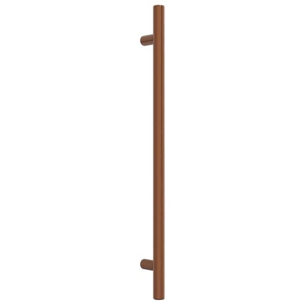 vidaXL skabshåndtag 20 stk. 224 mm rustfrit stål bronzefarvet