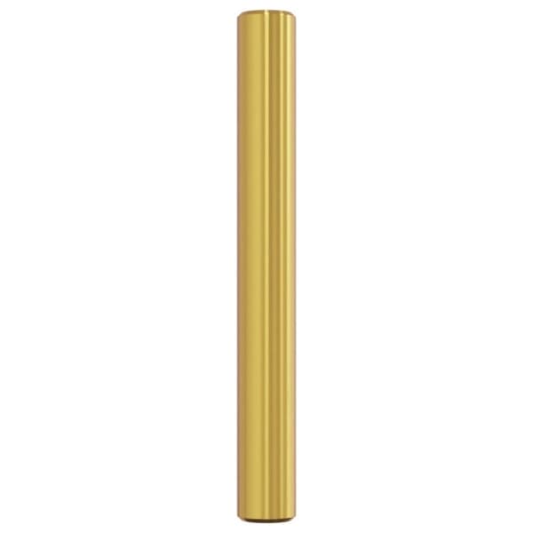 vidaXL skabshåndtag 20 stk. 64 mm rustfrit stål guldfarvet