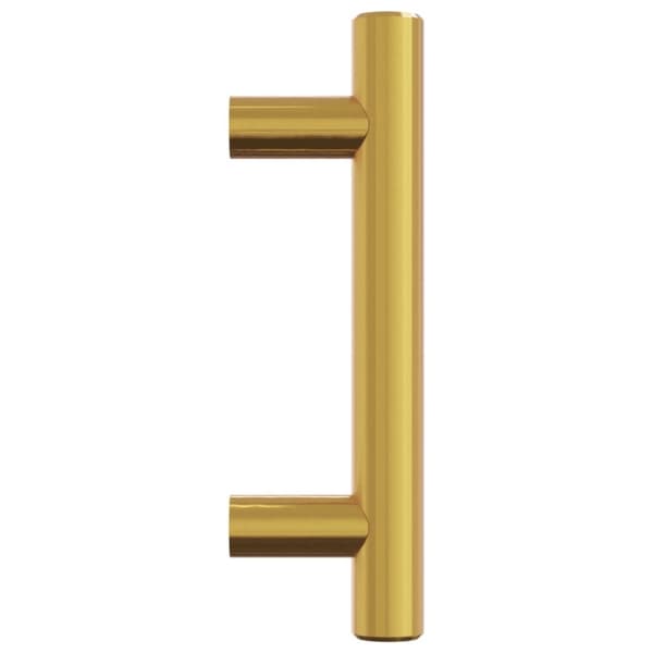 vidaXL skabshåndtag 20 stk. 64 mm rustfrit stål guldfarvet