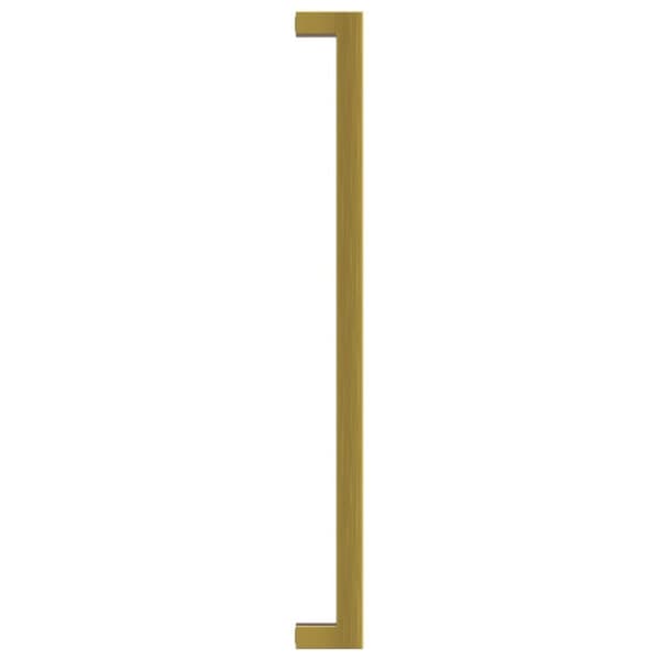 vidaXL skabshåndtag 10 stk. 320 mm rustfrit stål guldfarvet