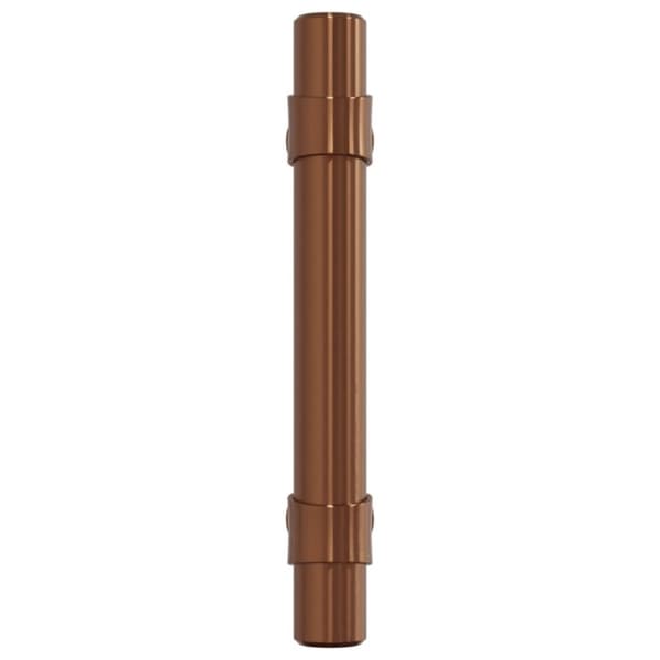 vidaXL skabshåndtag 20 stk. 64 mm rustfrit stål bronzefarvet