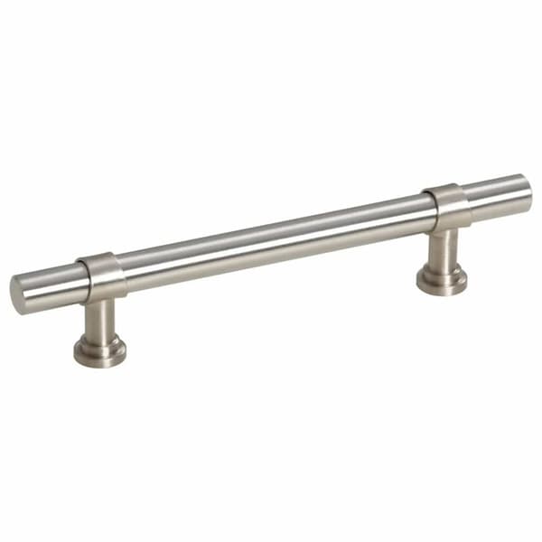 vidaXL skabshåndtag 10 stk. 96 mm rustfrit stål sølvfarvet