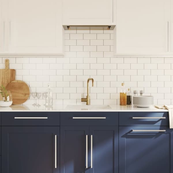 vidaXL skabshåndtag 5 stk. 320 mm rustfrit stål sølvfarvet