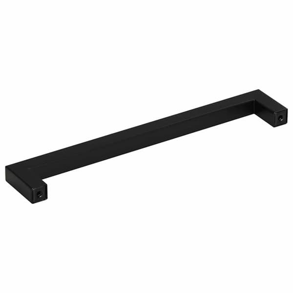 vidaXL Skaphåndtak 5 stk svart 192 mm rustfritt stål