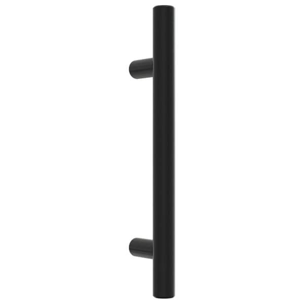 vidaXL Skaphåndtak 20 stk svart 96 mm rustfritt stål
