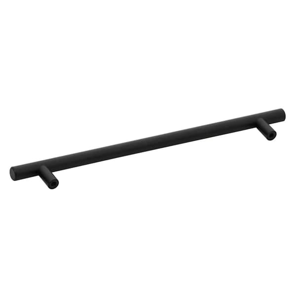 vidaXL Skåphandtag 5 st svart 224 mm rostfritt stål