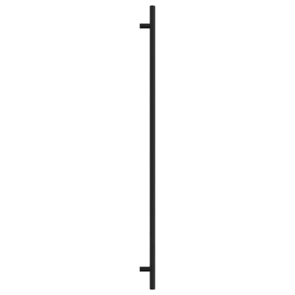 vidaXL Kaapin kahvat 20 kpl musta 480 mm ruostumaton teräs