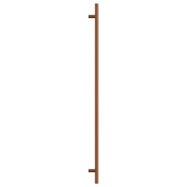 vidaXL skabshåndtag 10 stk. 480 mm rustfrit stål bronzefarvet