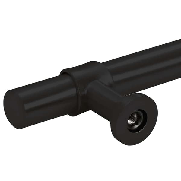 vidaXL Skåphandtag 10 st svart 96 mm rostfritt stål