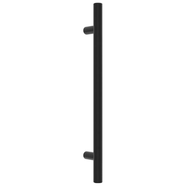 vidaXL Skaphåndtak 20 stk svart 160 mm rustfritt stål