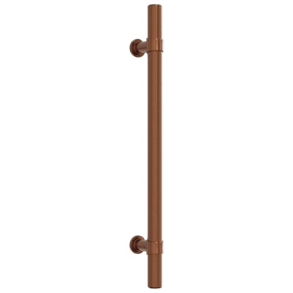 vidaXL skabshåndtag 10 stk. 160 mm rustfrit stål bronzefarvet