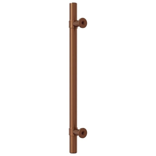 vidaXL skabshåndtag 10 stk. 160 mm rustfrit stål bronzefarvet