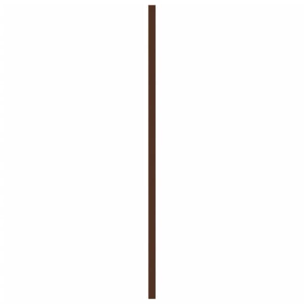 vidaXL skabshåndtag 5 stk. 480 mm rustfrit stål bronzefarvet