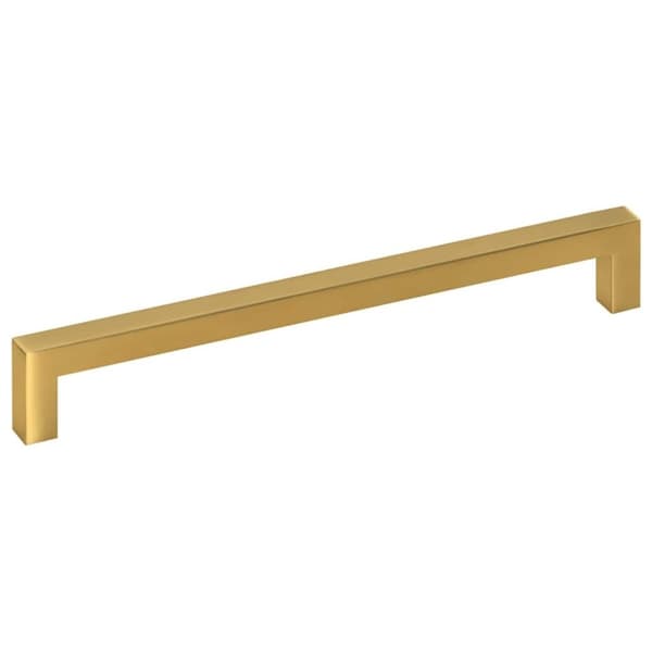 vidaXL skabshåndtag 5 stk. 224 mm rustfrit stål guldfarvet