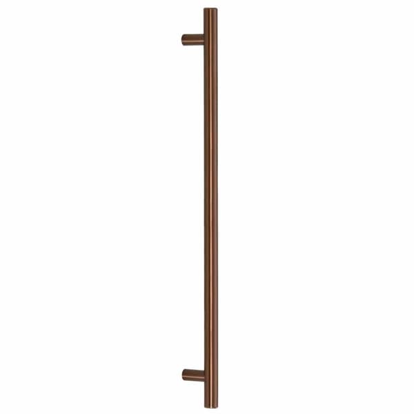 vidaXL skabshåndtag 5 stk. 480 mm rustfrit stål bronzefarvet