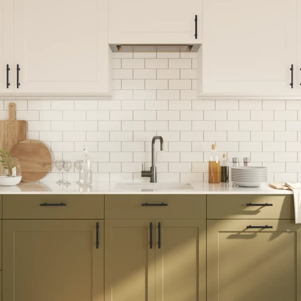 vidaXL Skåphandtag 20 st svart 96 mm rostfritt stål