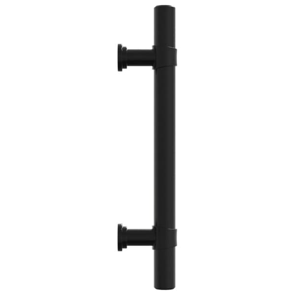 vidaXL Skåphandtag 20 st svart 96 mm rostfritt stål