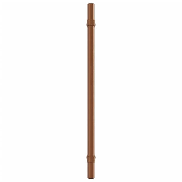 vidaXL skabshåndtag 5 stk. 224 mm rustfrit stål bronzefarvet