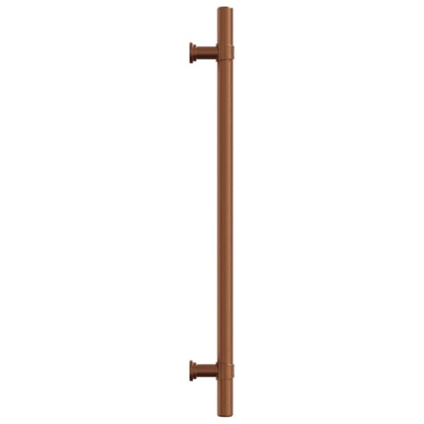 vidaXL skabshåndtag 5 stk. 224 mm rustfrit stål bronzefarvet