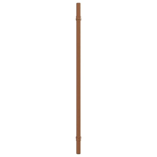 vidaXL Skåphandtag 5 st brons 320 mm rostfritt stål
