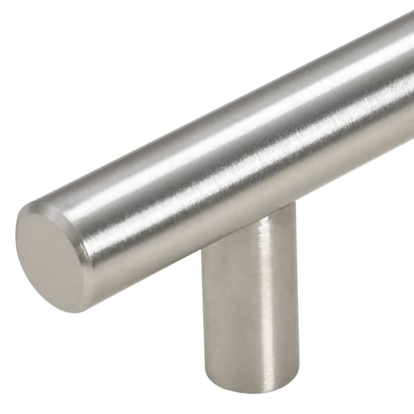 vidaXL Skåphandtag 5 st silver 224 mm rostfritt stål