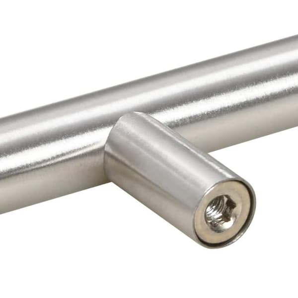 vidaXL Skåphandtag 5 st silver 224 mm rostfritt stål