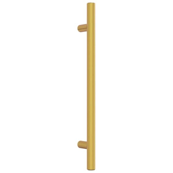 vidaXL skabshåndtag 20 stk. 160 mm rustfrit stål guldfarvet