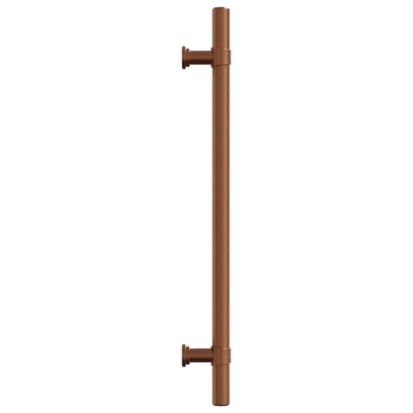 vidaXL skabshåndtag 10 stk. 192 mm rustfrit stål bronzefarvet