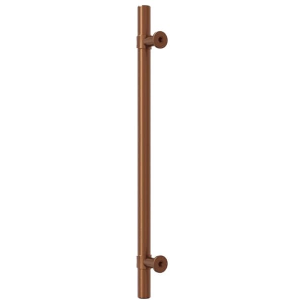vidaXL skabshåndtag 10 stk. 192 mm rustfrit stål bronzefarvet