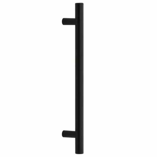 vidaXL Skåphandtag 10 st svart 160 mm rostfritt stål