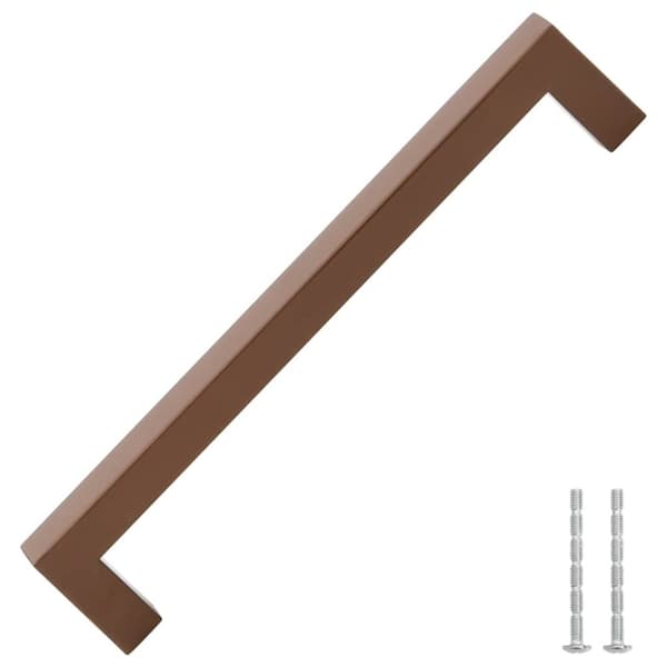 vidaXL skabshåndtag 5 stk. 192 mm rustfrit stål bronzefarvet