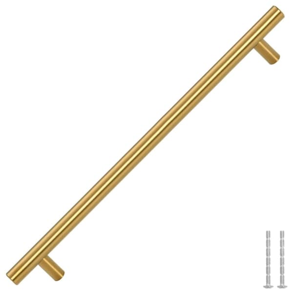 vidaXL Kaapin kahvat 5 kpl kulta 224 mm ruostumaton teräs