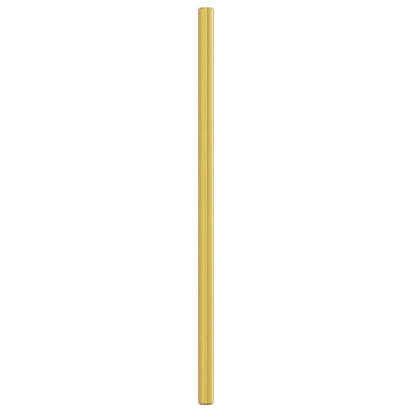 vidaXL Kaapin kahvat 5 kpl kulta 224 mm ruostumaton teräs