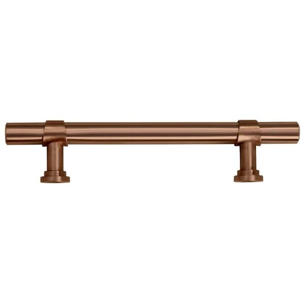 vidaXL skabshåndtag 10 stk. 96 mm rustfrit stål bronzefarvet