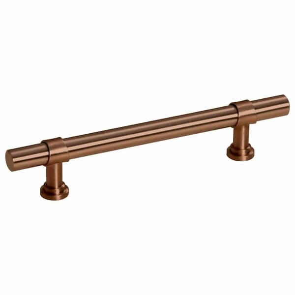vidaXL skabshåndtag 10 stk. 96 mm rustfrit stål bronzefarvet