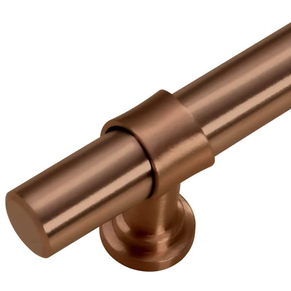 vidaXL skabshåndtag 10 stk. 96 mm rustfrit stål bronzefarvet