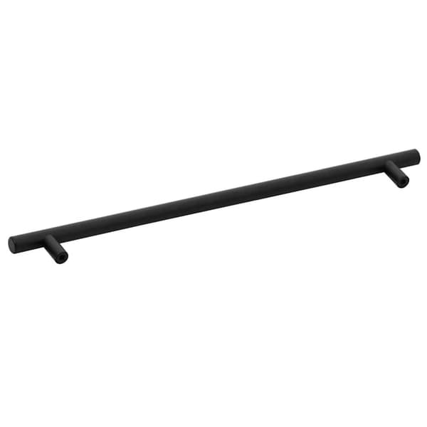 vidaXL Skaphåndtak 5 stk svart 480 mm rustfritt stål