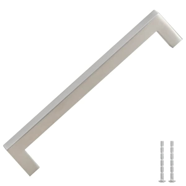 vidaXL skabshåndtag 10 stk. 160 mm rustfrit stål sølvfarvet