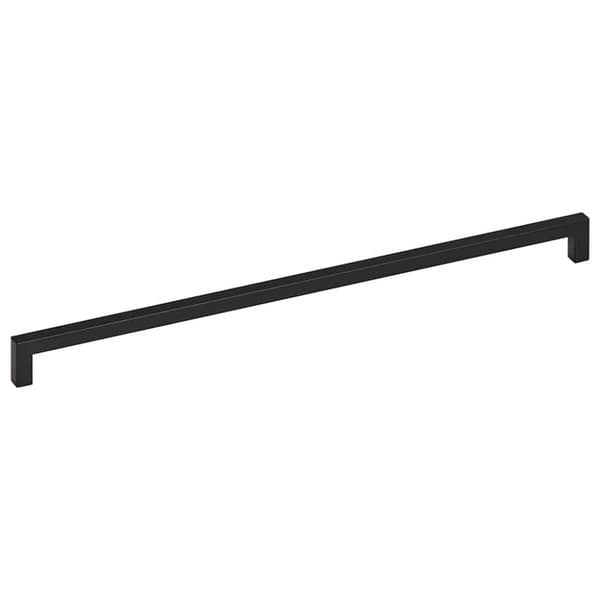 vidaXL Skåphandtag 5 st svart 480 mm rostfritt stål