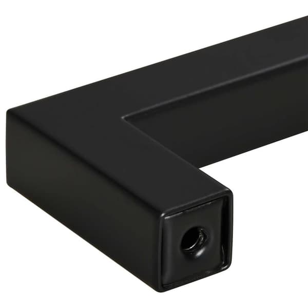 vidaXL Skåphandtag 5 st svart 480 mm rostfritt stål