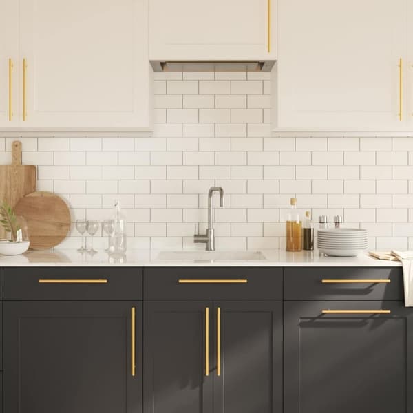 vidaXL Skaphåndtak 5 stk gulv 224 mm rustfritt stål
