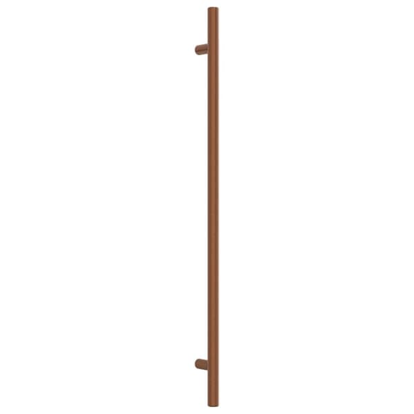 vidaXL skabshåndtag 10 stk. 320 mm rustfrit stål bronzefarvet
