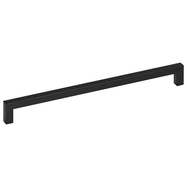 vidaXL Skåphandtag 5 st svart 320 mm rostfritt stål