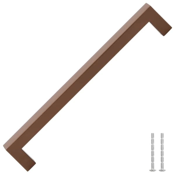 vidaXL skabshåndtag 5 stk. 224 mm rustfrit stål bronzefarvet